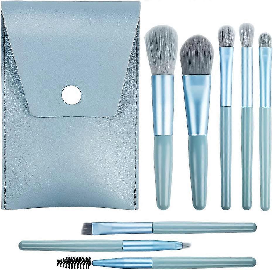 Makeup brush, WeChip 8-piece mini makeup brush set
