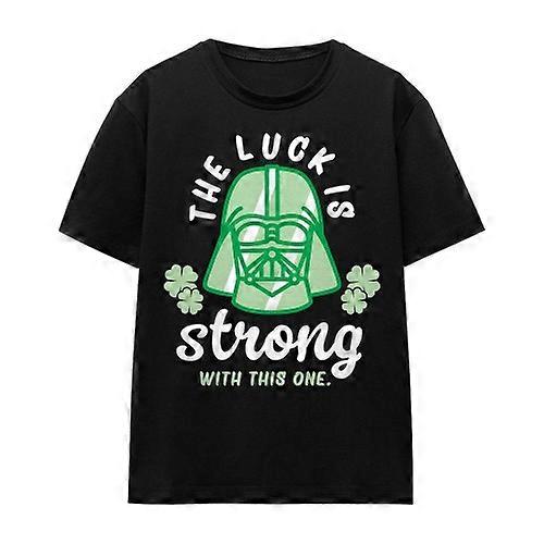 Star Wars Unisex Vuxen Stark Tur Darth Vader St Patricks Day T-Shirt