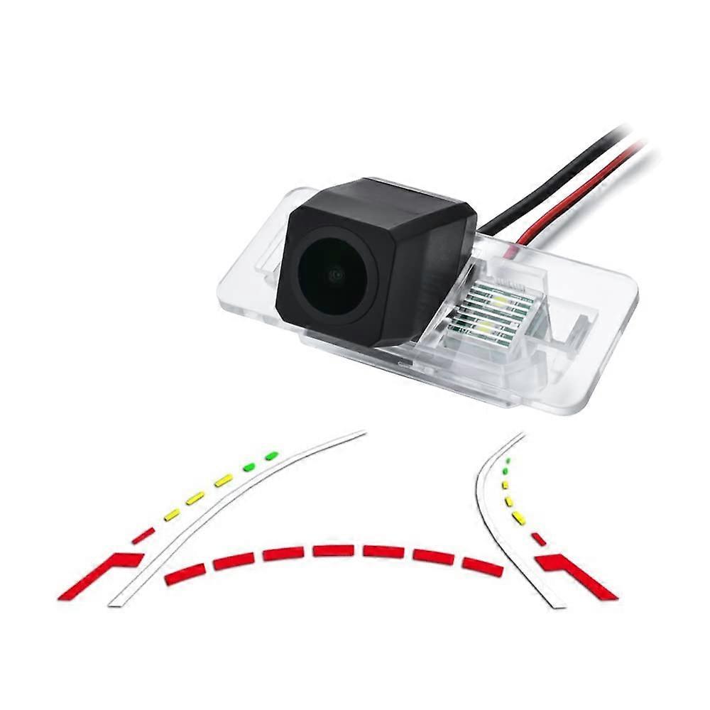 Vlicevrn HD Full Vehicle Car Rear View Camera Dynamic Trajectory Tracks Line Night Vision