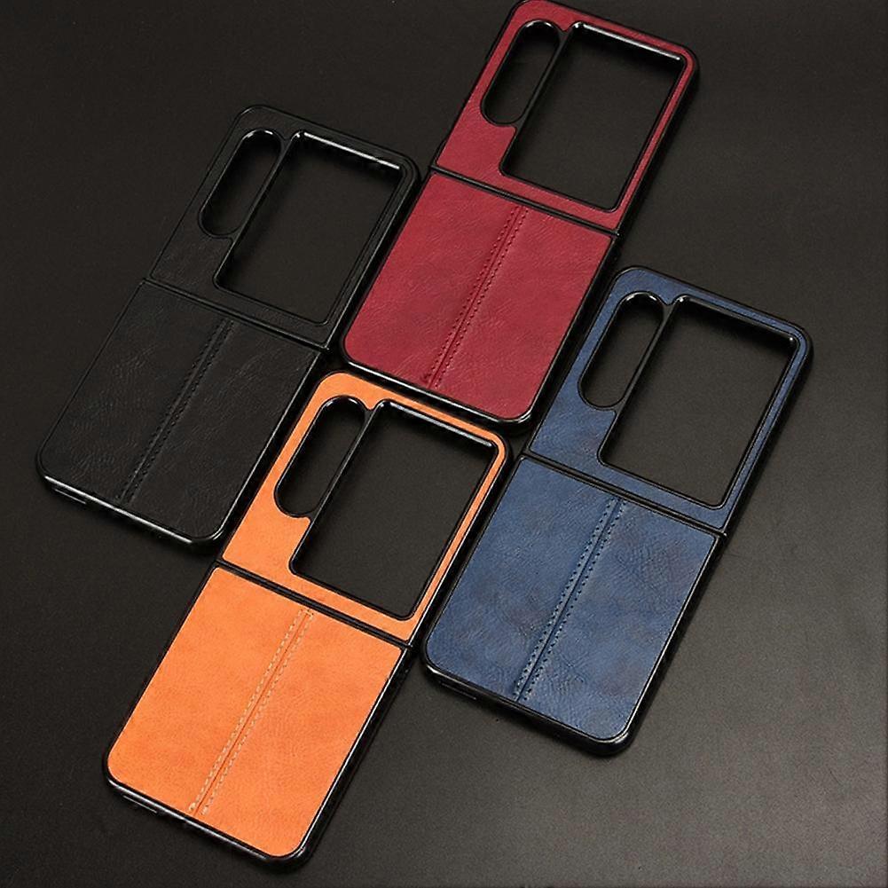 Retro PU Leather Ultra Slim Shockproof Phone Case for Nubia Flip2