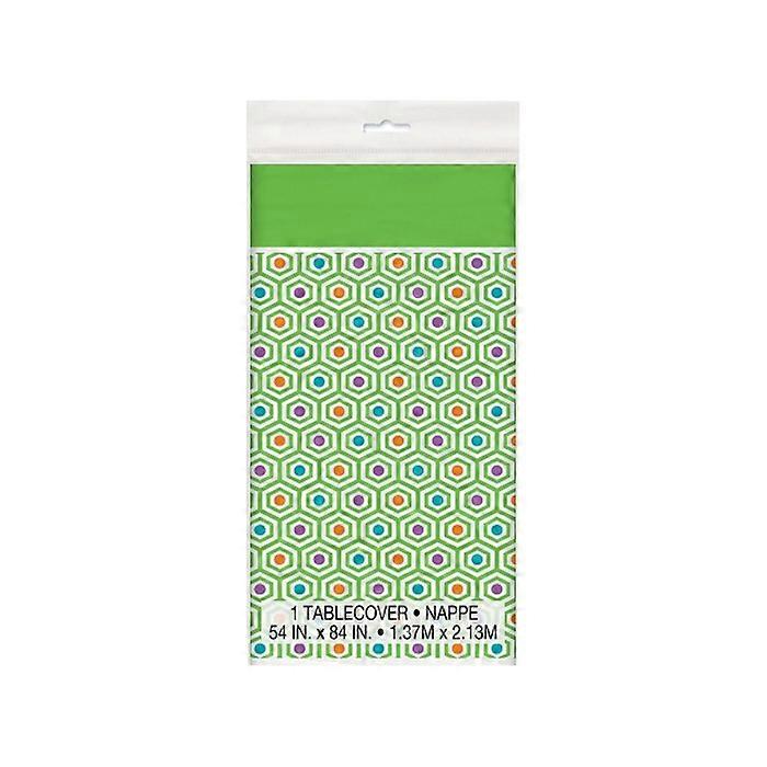 Unique Party Plastic Polka Dot Birthday Tablecloth