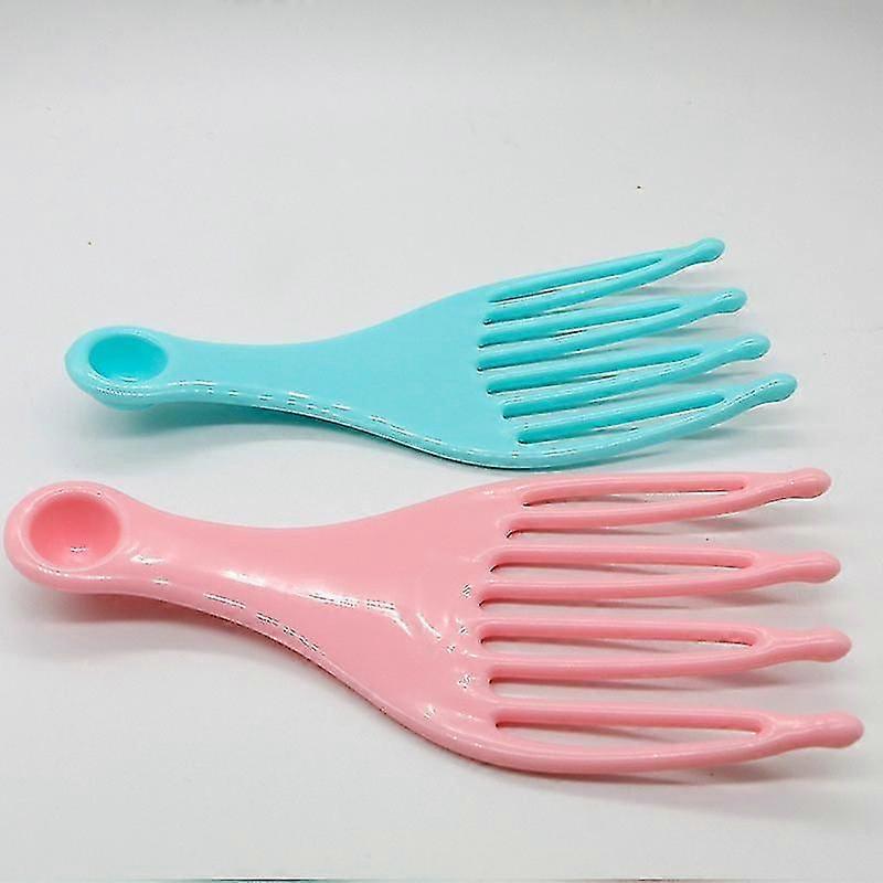 2pcs 4本の爪マッサージャーヘッドマッサージツールマニュアルスクラッチヘッドグラバーヘッドマッサージクローホームトラベル用