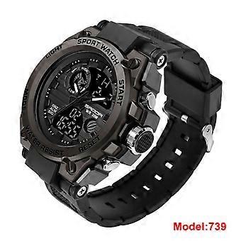SANDA 2023 Topmerk herenhorloges 5ATM waterdicht sport militair polshorloge kwartshorloge voor heren klok Relogio Masculino 6024