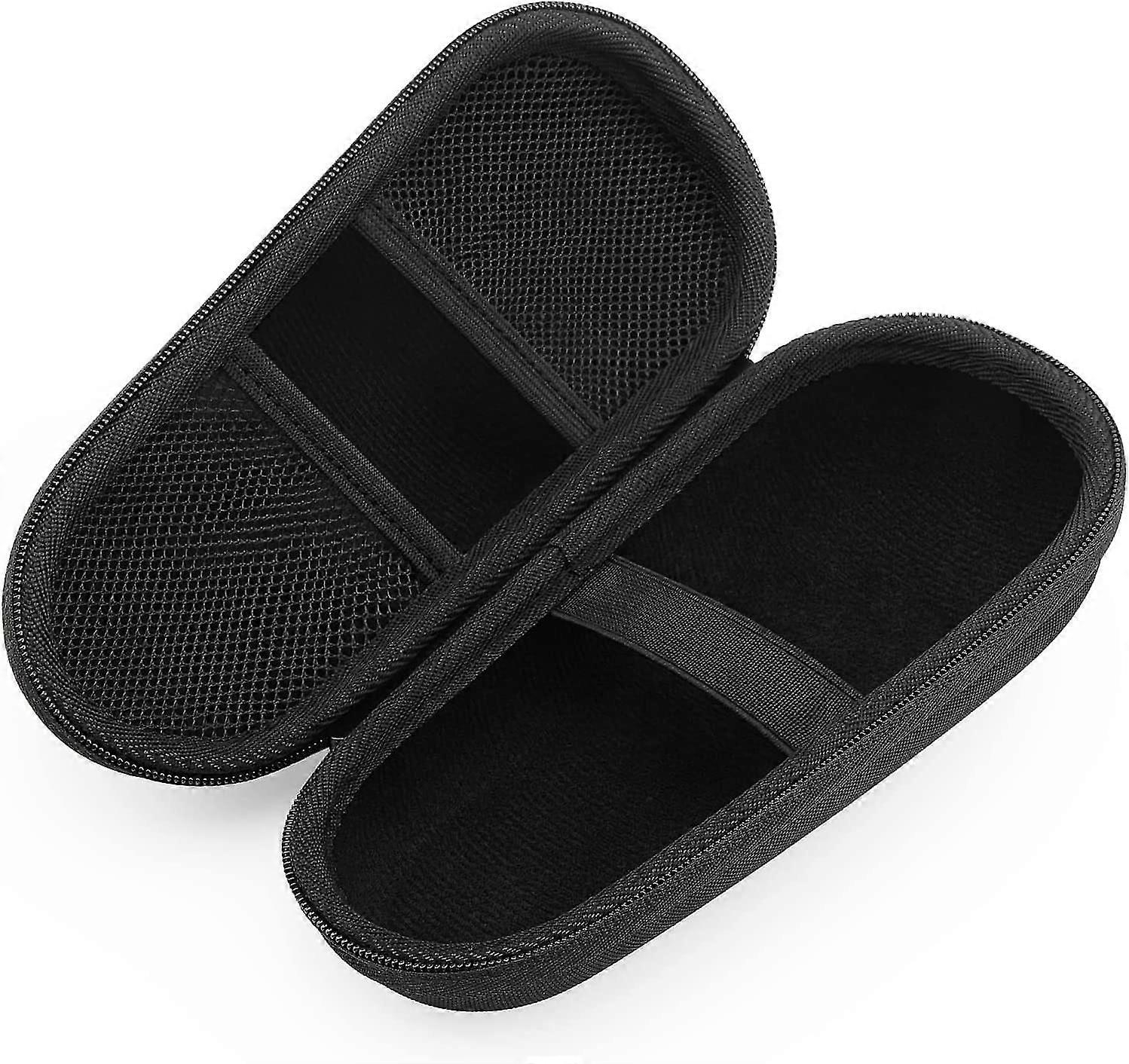 غطاء لماكينات حلاقة براون سيريز 3/5/7/9 للرجال، غطاء صلب للسفر (أسود)