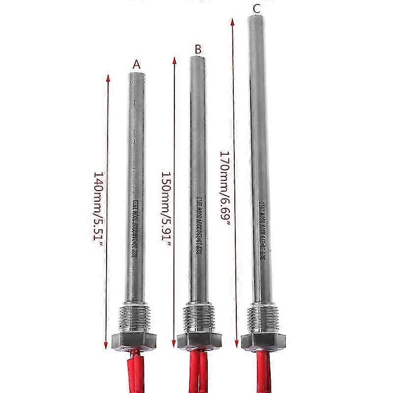 350w 点火点火器热棒木颗粒炉 10*140/150/170mm M16*1.5 10x140mm / 10x150mm / 10x170mm