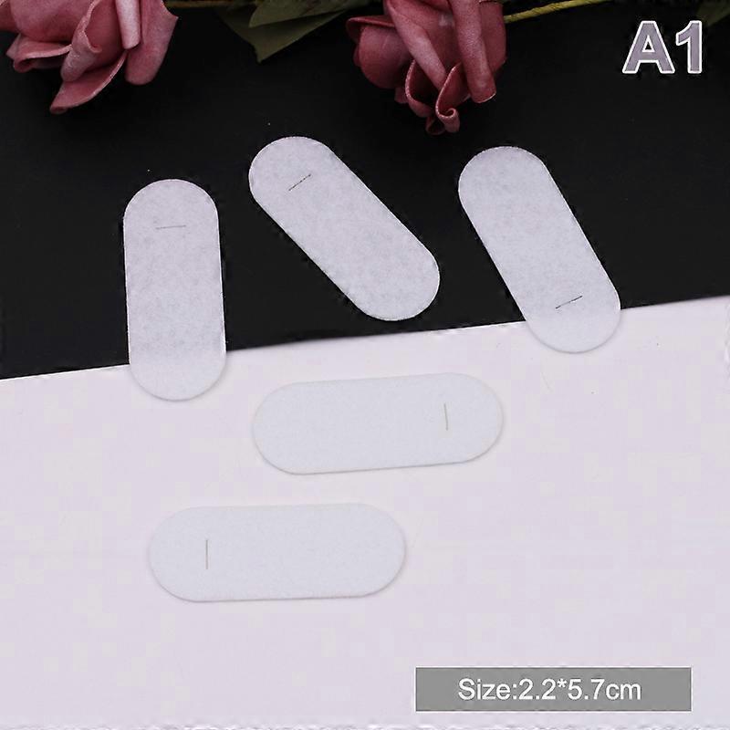 100PCS Oval Non-woven Tear Drop snap clips spacers Rectangle Felt pads Patches appliques for Rectangle hairpins accessories