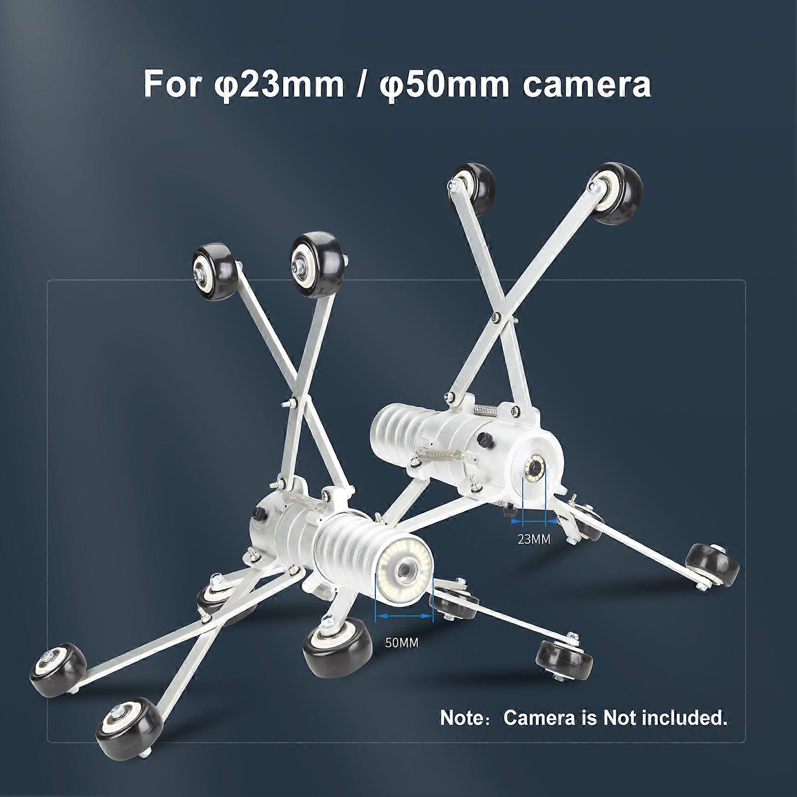 Expandable Pipeline Sewer Inspection Camera Guide Wheels for 23mm / 50mm Drain Pipeline Inspection Camera for 20-40cm Pipelines