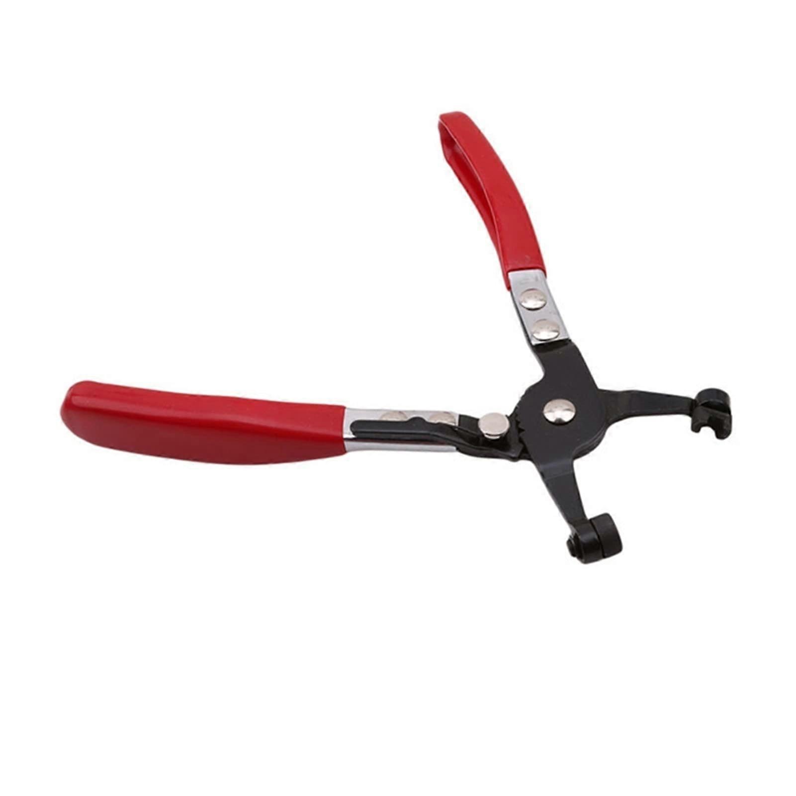 Car Clamp Pliers Hose Clamp Pliers for Coolant Hose Pipe Removal Tool with Thicker Handle and Enhanced Comfort - Straight Color