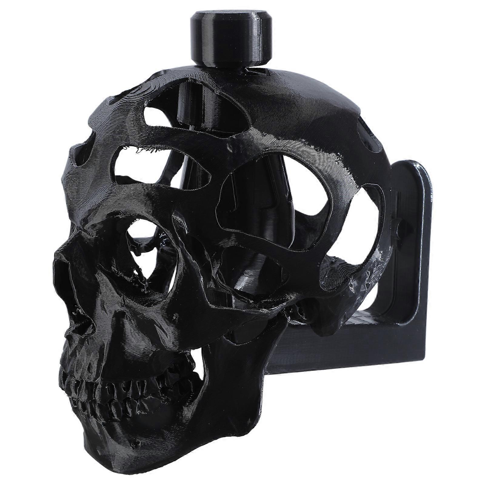 Skull Helmets Display Stand Support Perfect For Showcasing Your Collection With Realistic Bone Design Home Or Cafe Decor