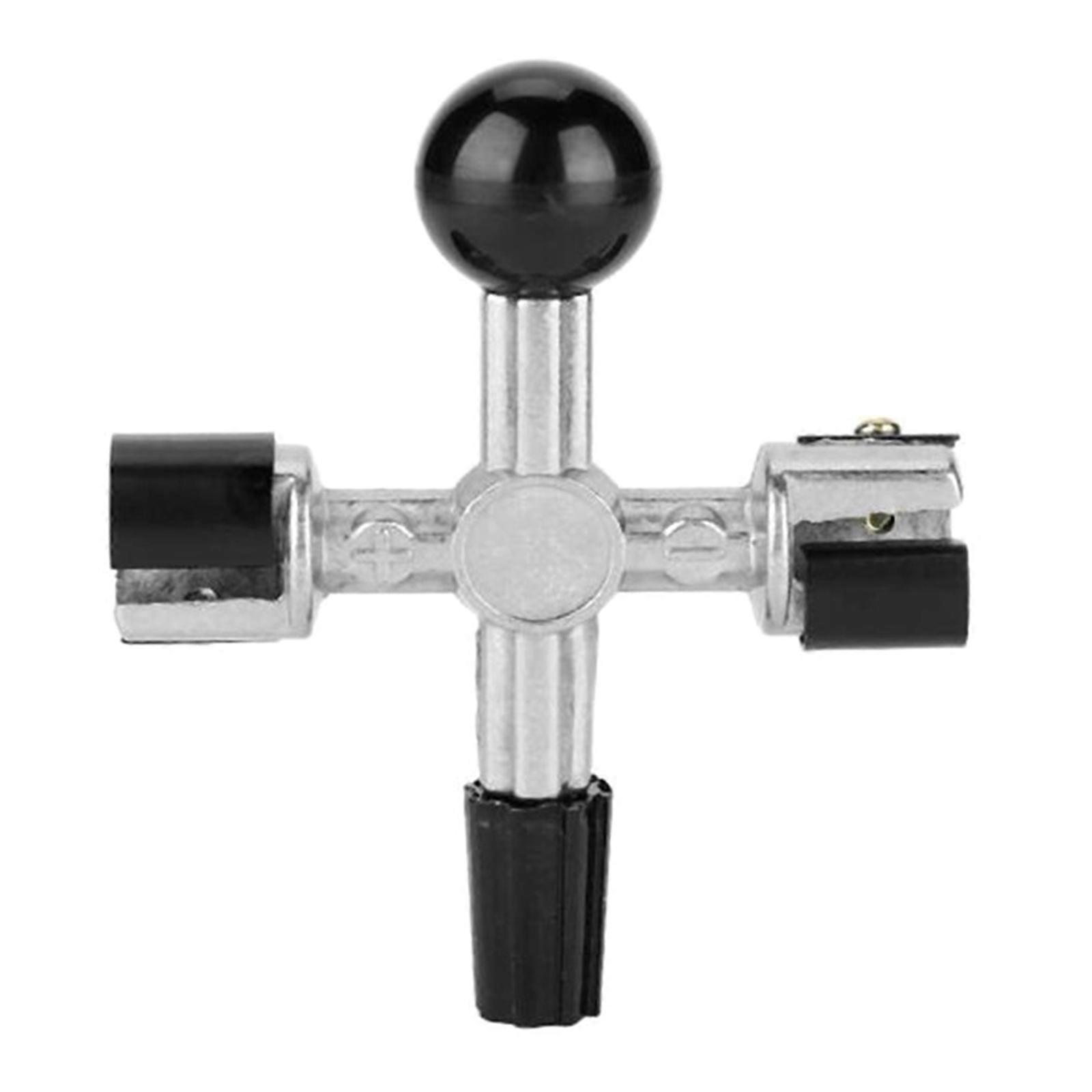 Practical Battery Brush 4-Way Battery Post Cleaner Battery Terminal Cleaner Battery Brush Tool for Battery Maintenance