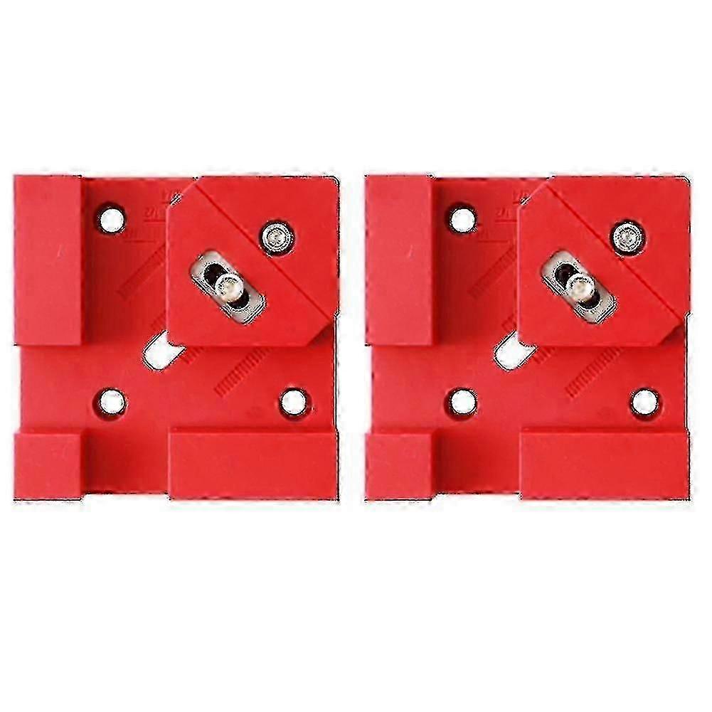 Precision Clamp Squares Auxiliary Fixture Board with Clip Tools for Woodworking DIY Projects, Non-Slip Positioning Jigs