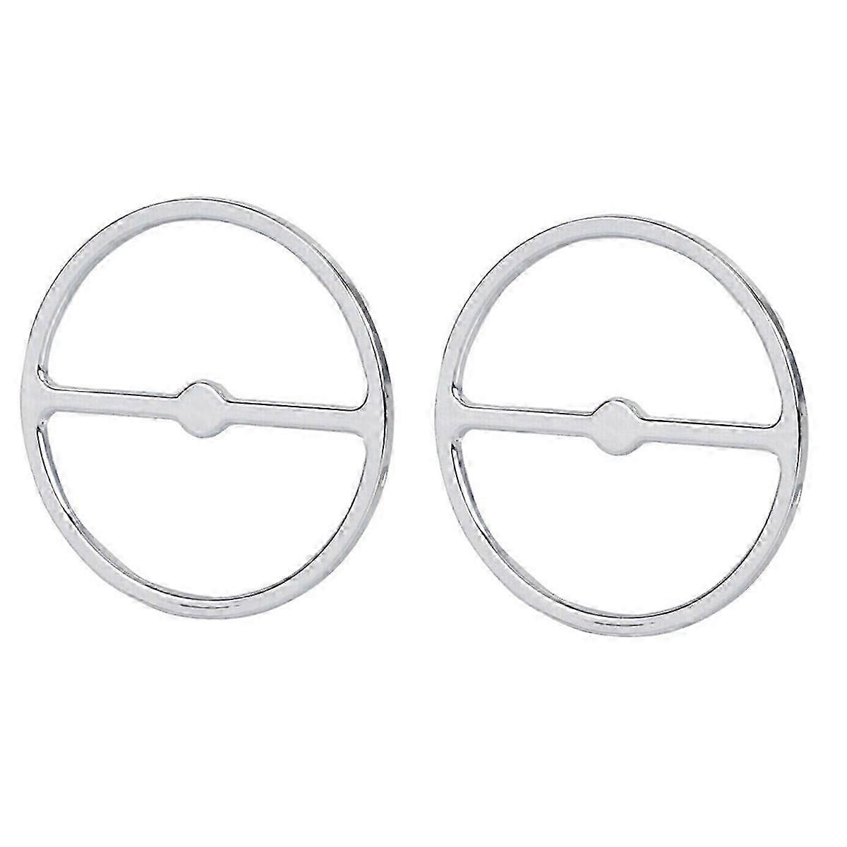 Chrome Front Speaker Grill Trim Cover for Street Glide FLHT FLHX