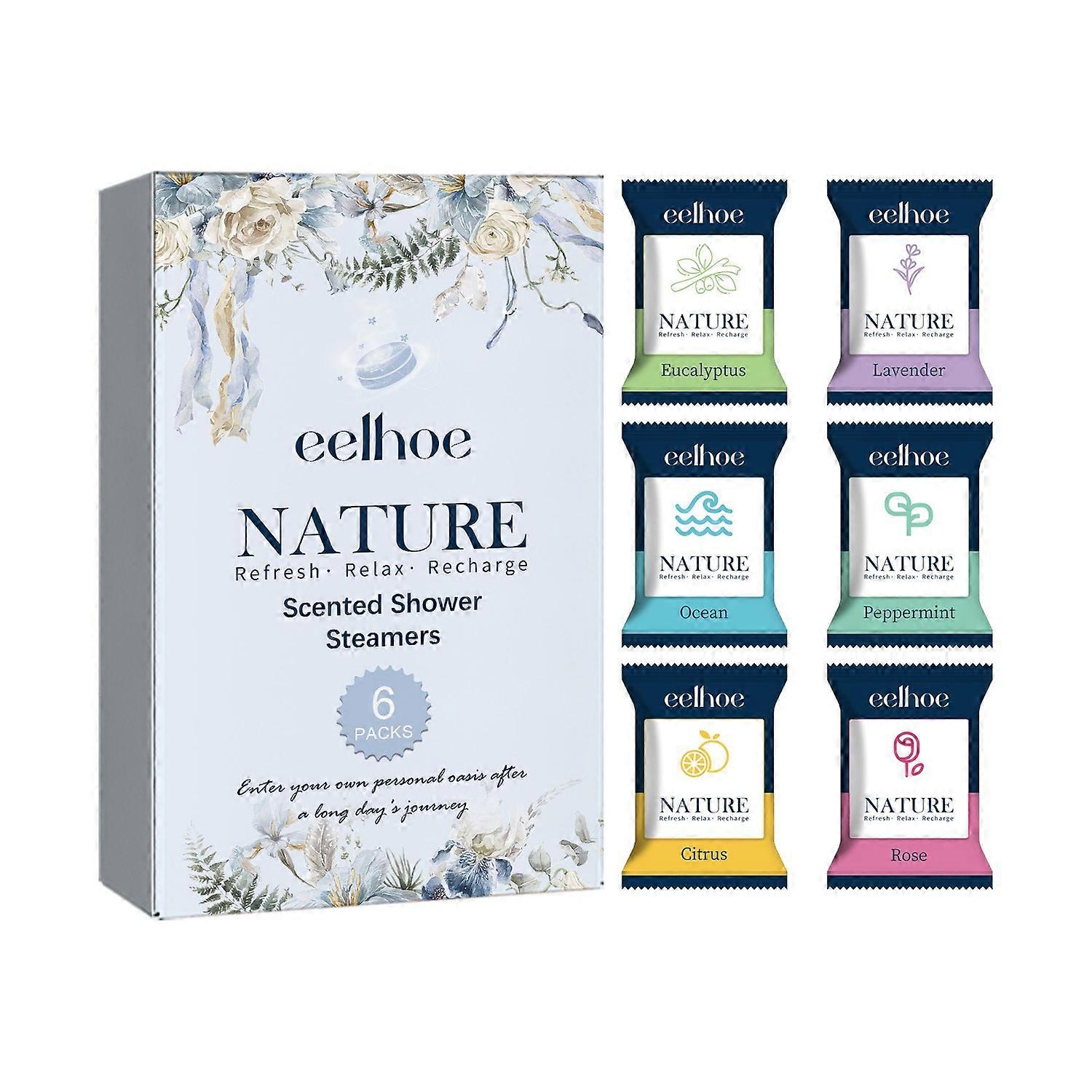 EELHOE shower sheet portable aromatherapy shower sheet deep cleansing relaxation SPA shower sheet