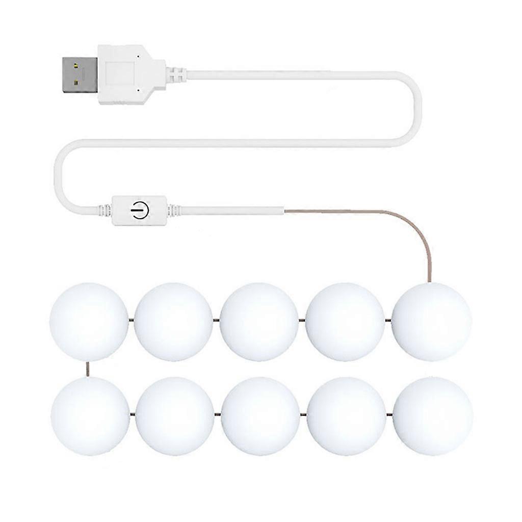 Mirror Lights Dressing Table Vanity Lamps DIY Makeup Mirror LED Makeup Lights USB Charging Mirror Lamp for Mirror