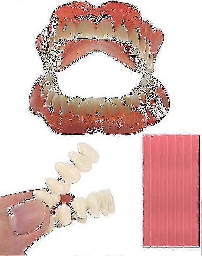 DIY Denture Kit for Home Use - Customizable Fake Teeth Solution