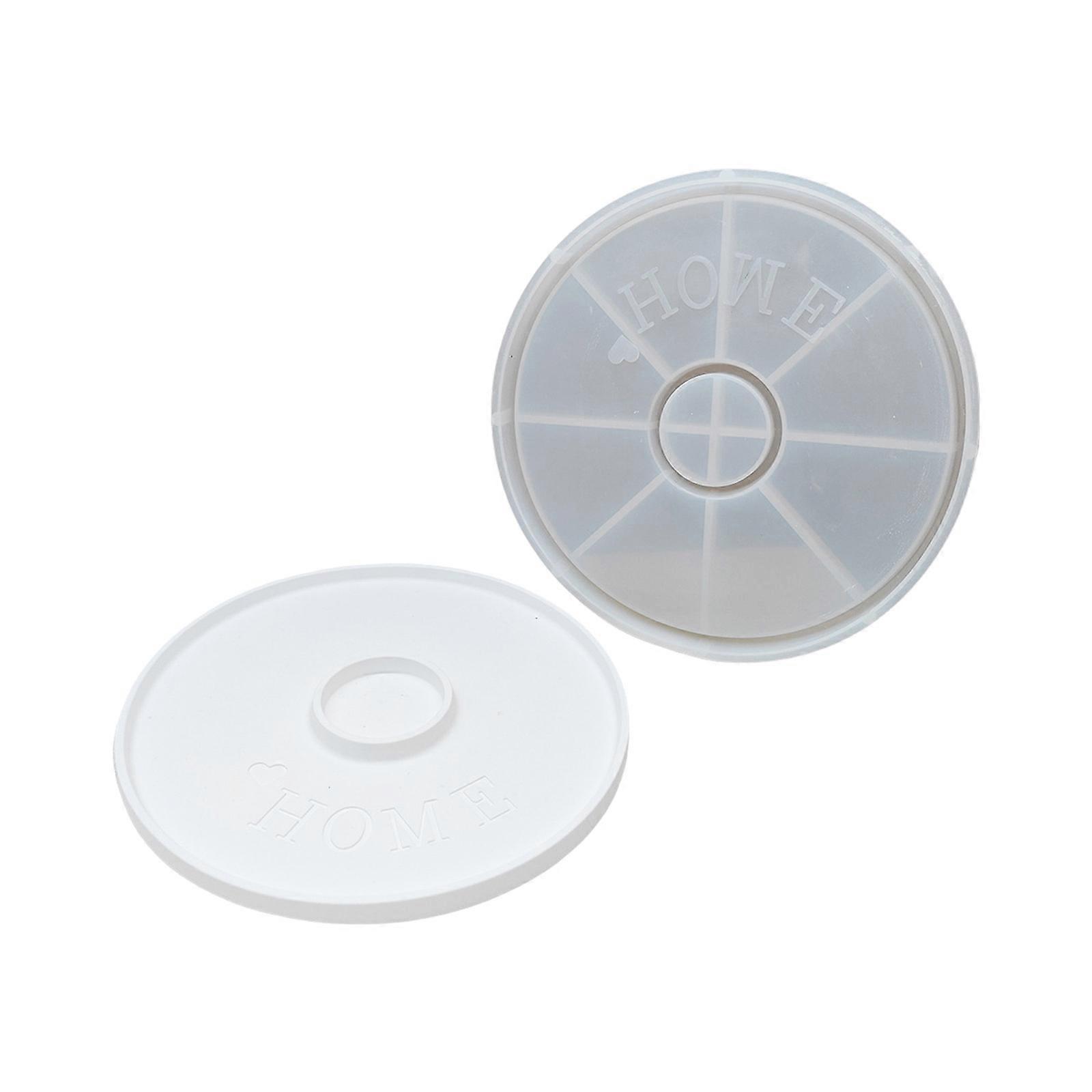 Multipurpose Large Heart Shaped Silicone Tray Adds Warmth Portable for Home Gatherings And Coffee Shop Displays