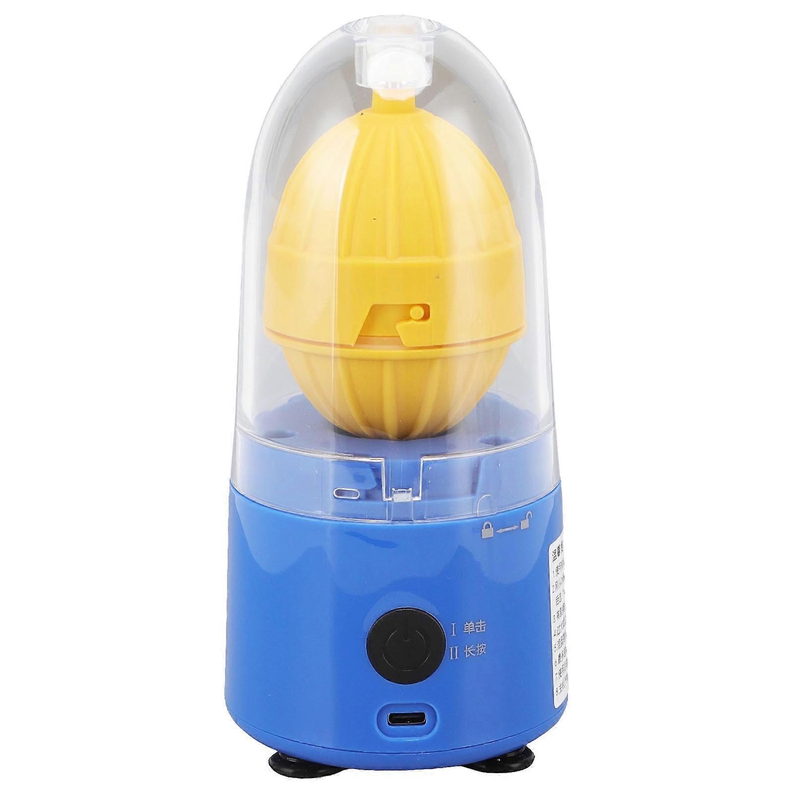 Egg Scrambler Blue Electric Food Grade Material Silicone Bottom Dishwasher Safe Golden Egg Maker 3.7V 15W,Egg Maker