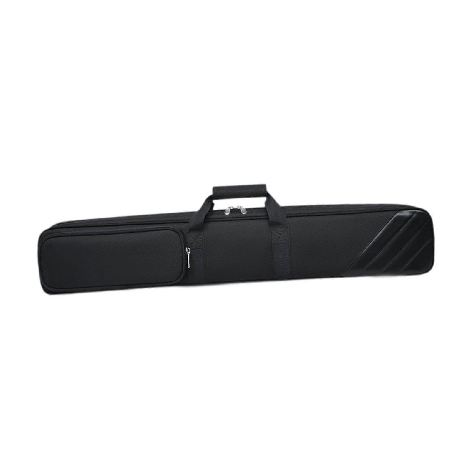 Billard Cue Cases, Carrying Bag, 1/2 Piece Cue Case, Protective Cover, Cue Case,, Oxford Fabric, Padded, 32 Inch, 83 cm Black