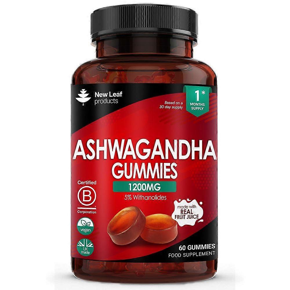 New Leaf Products Ashwagandha Gummies 60 gummies