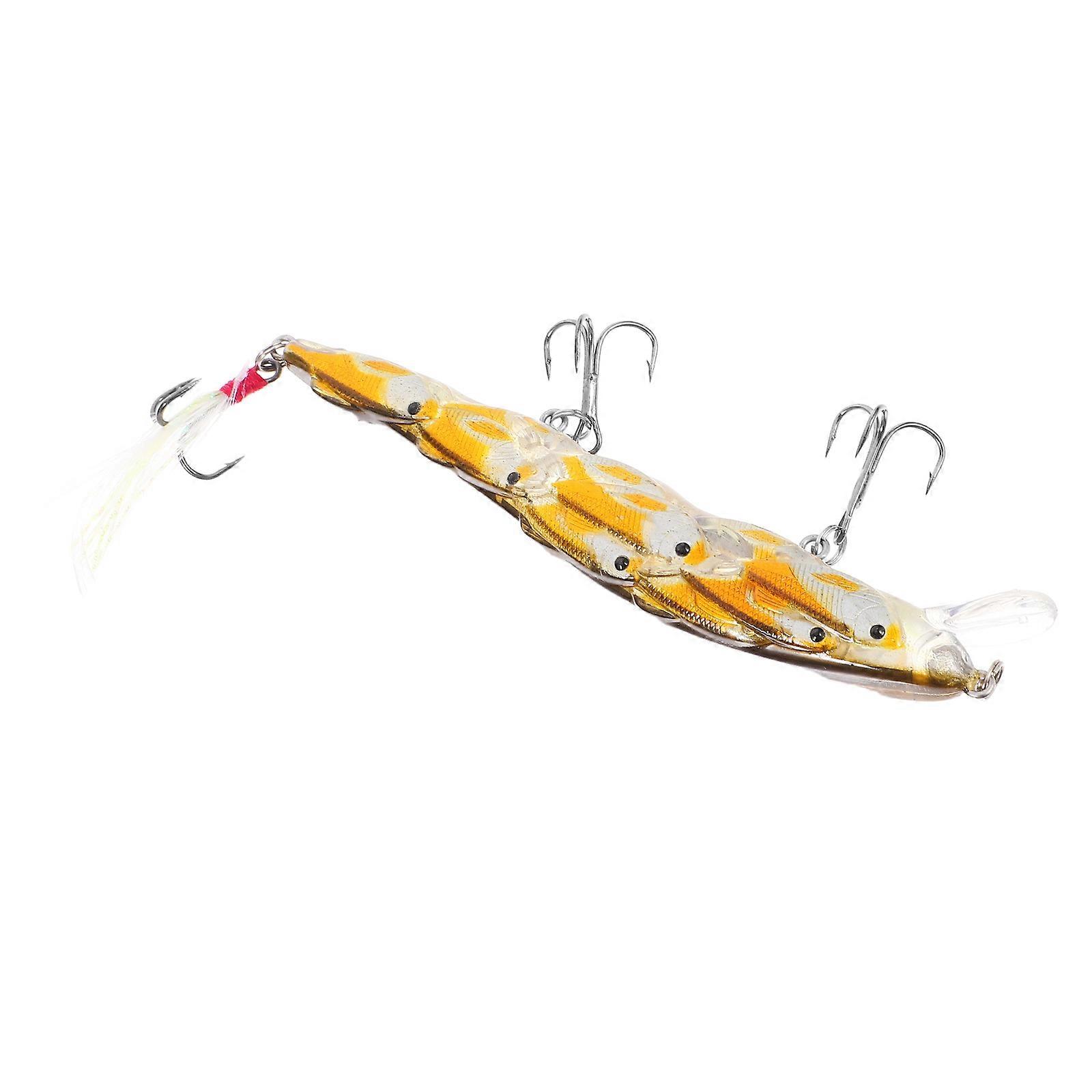 Artificial Baits, Fish Shaped and Tear Resistant, Great present for Fishing Fans