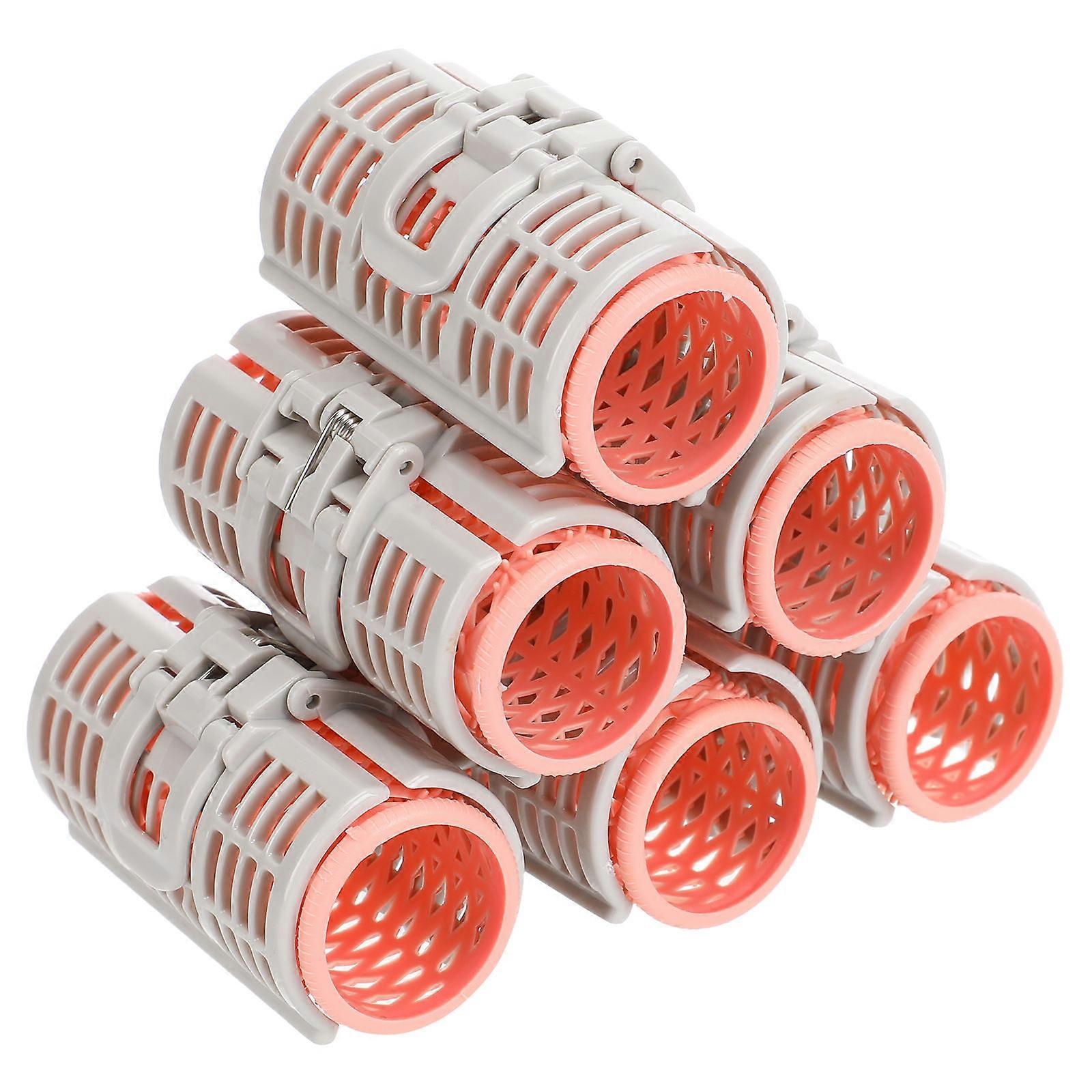 6pcs Hair Curler Spring Clip Curlers for DIY Wavy Hair Styling Tools