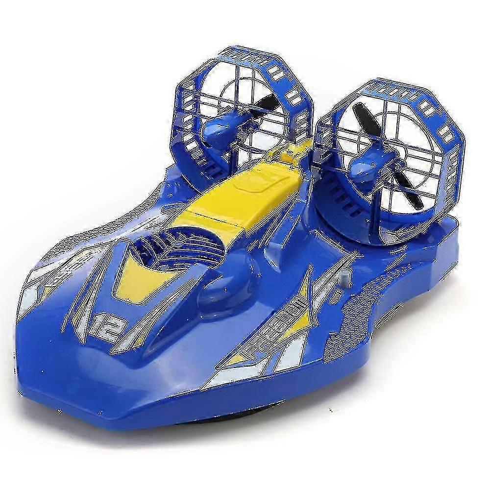 2.4g 4ch Rc Twin-propeller Hovercraft Ep Amfibische Boot Met Dubbele Motoren Rtr Model