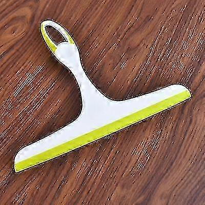 Window Squeegees with Green Handle for Bathroom, Kitchen & Car Cleaning