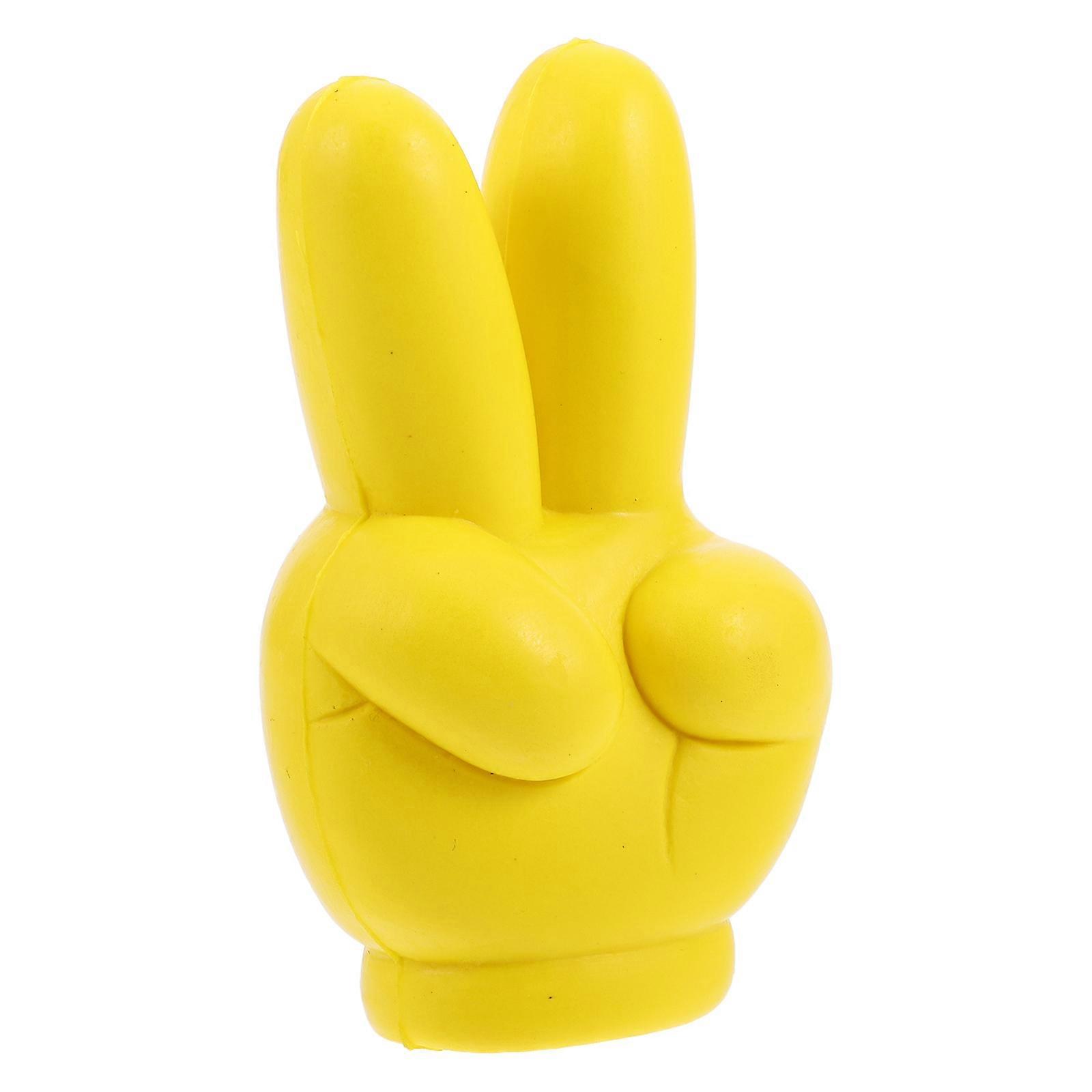 Victory Hand Antenna Topper, Noticeable Car Accessory, Robust Construction