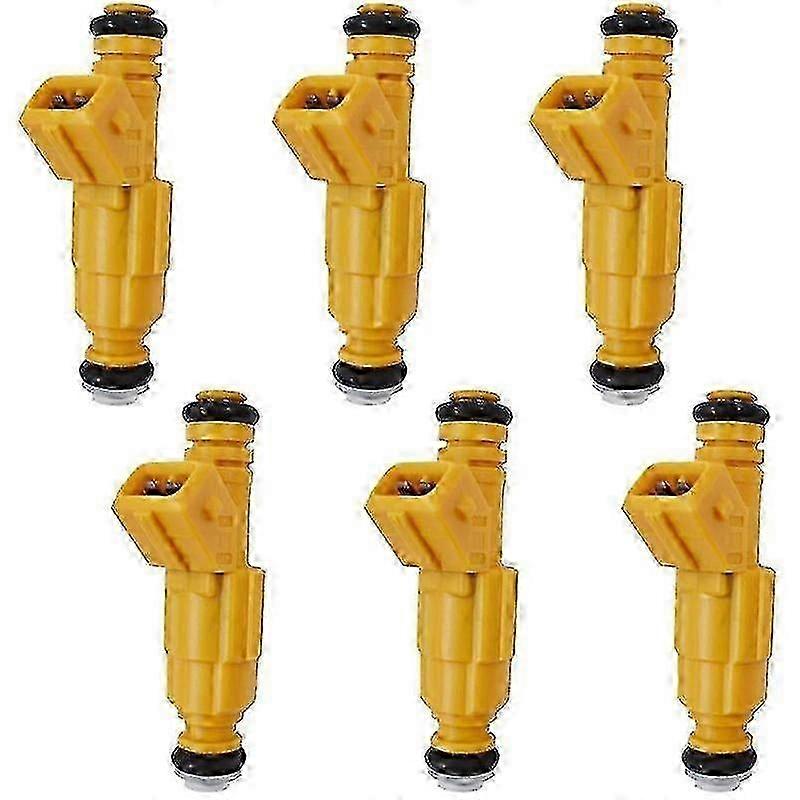 6x Upgrade Fuel Injectors Xj Yj Zj For Jeep Cherokee Grand Cherokee New Oem Fuel Injectors For 87-98 Jeep 4.0l Bosch 0280155710 g2 szrh