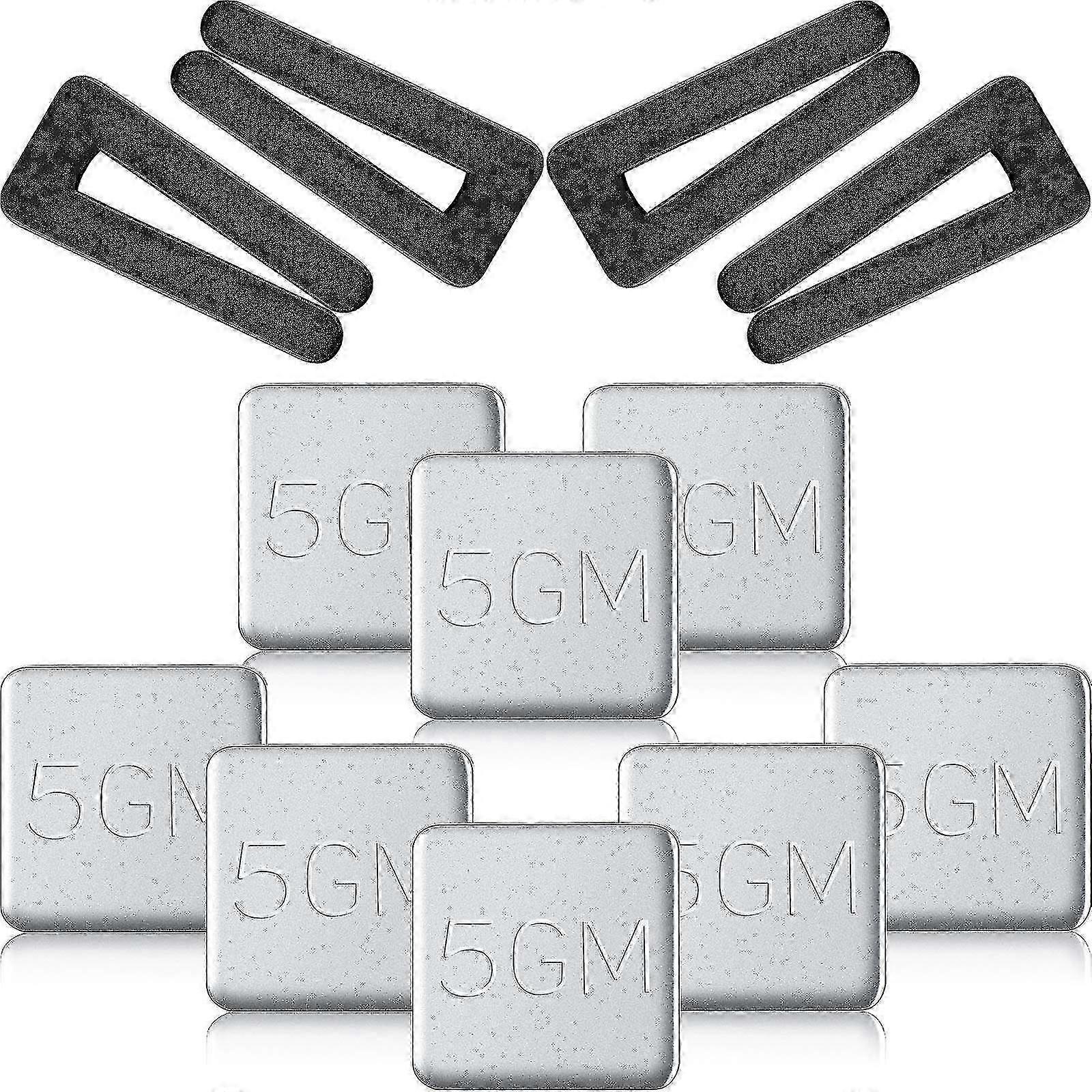 Ceiling Fan Balancing Kit 4PCS with Self-Adhesive Weights and Clips for Blade Vibration Reduction