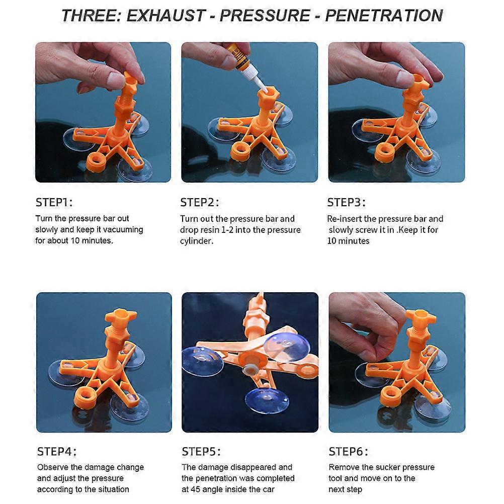 Crack Repairing Tool Windshield Repair Kit for Car with 1Set