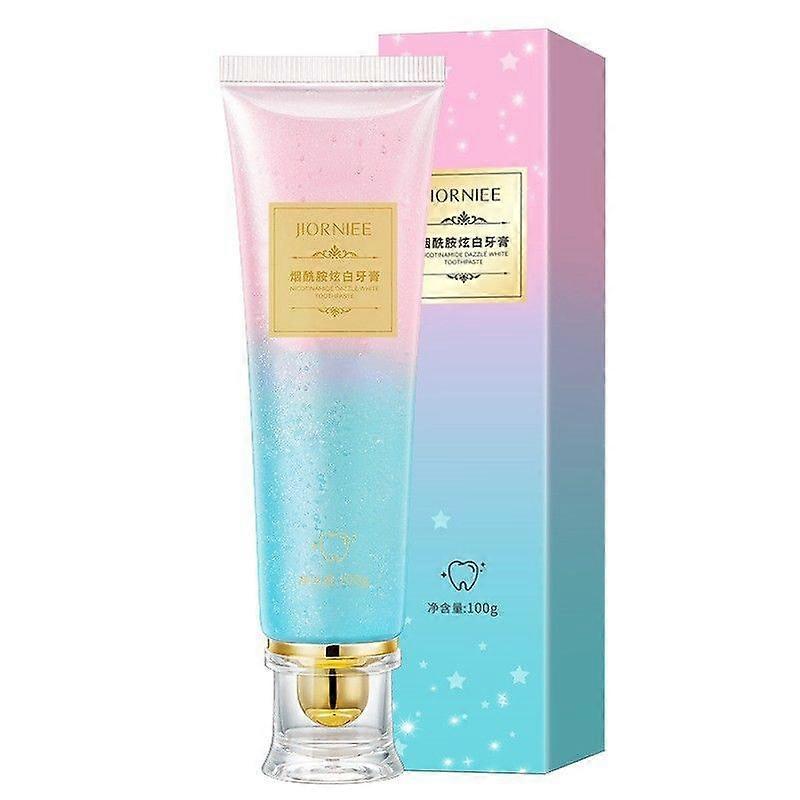 Bright White Toothpaste, Fresh Breath Niacinamide Whitening Toothpaste