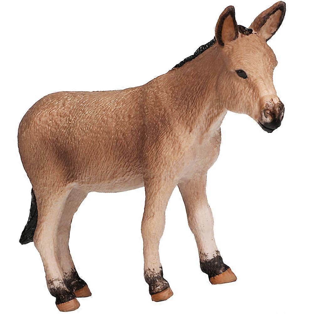 Adorable Standing Donkey Figurine for Desktop Decor, Home, Office, and Gift Giving – Farm Animal Ornament for Friends and Family