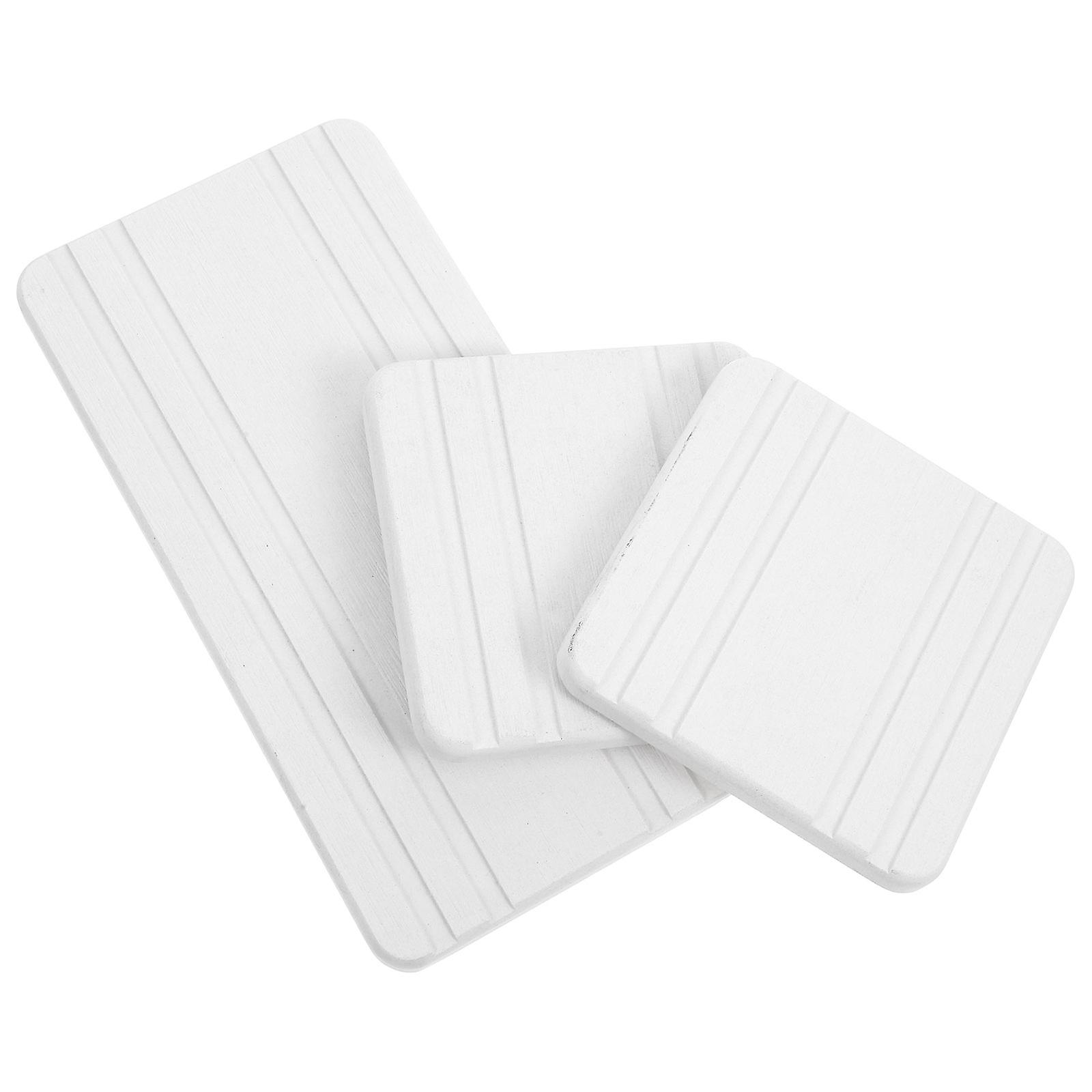 Vanity Tray Stone Drying Mat For Bathroom Sink Organizer Absorbent Anti-slip 20x10cm 3Pcs