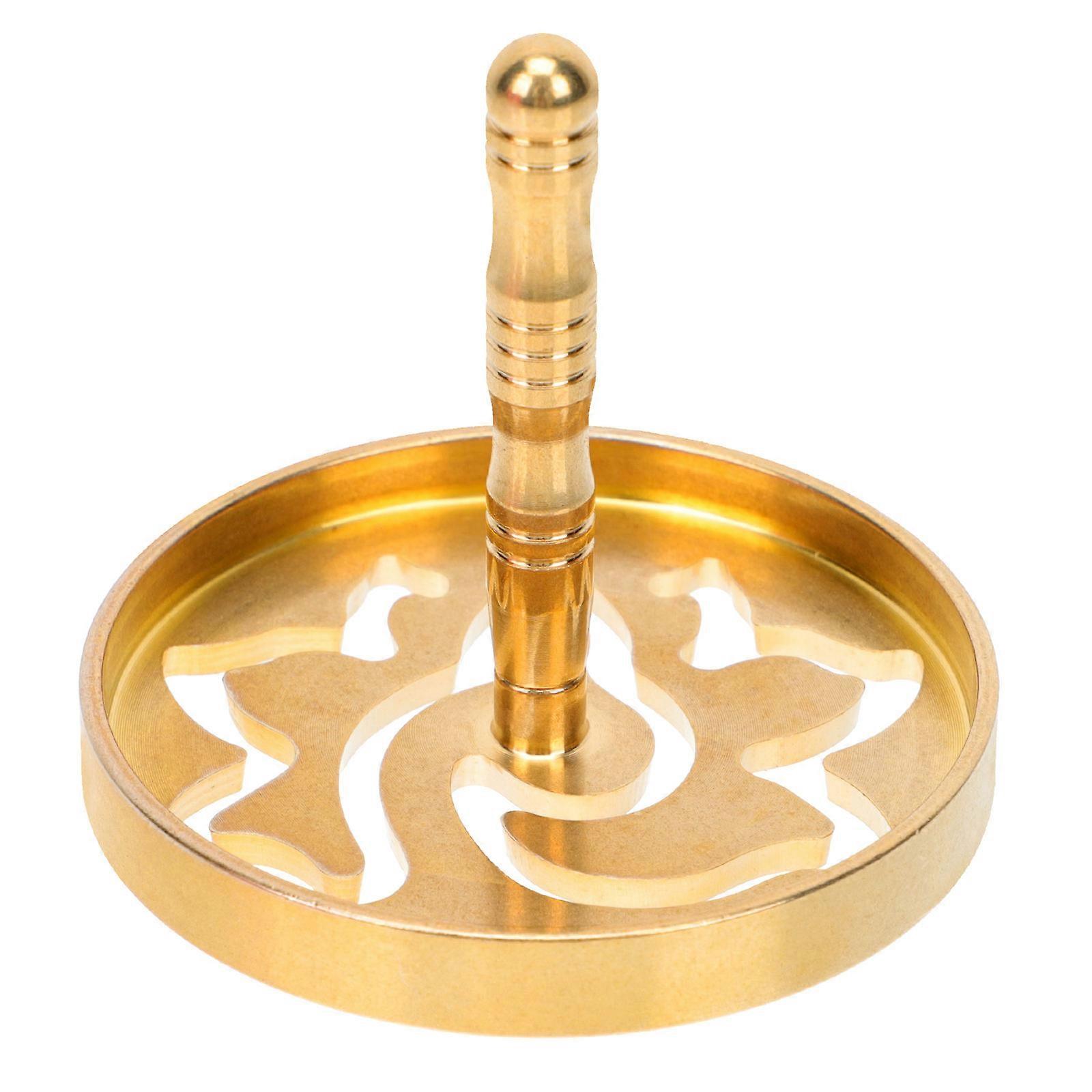 Incense Press 1Pcs Golden Copper Tool for DIY with Easy Cleanup Function