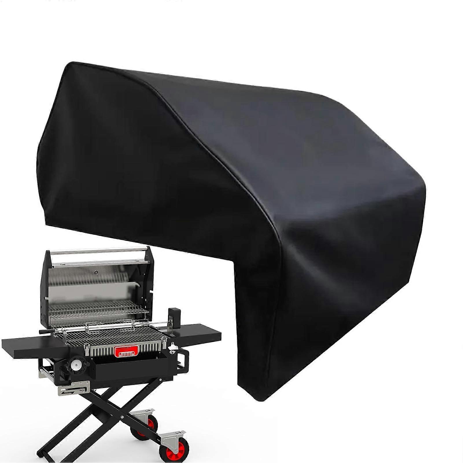Built-In BBQ Grill Cover - Waterproof Outdoor Grill Top Cover, Windproof Protection for Camping, Picnic, and Barbecue Accessories