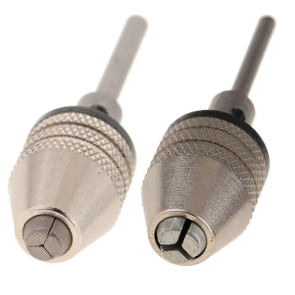 Drill Chuck Adapter Conversion Tool 0.3-3.4mm 2.35mm + 3mm Round Shank