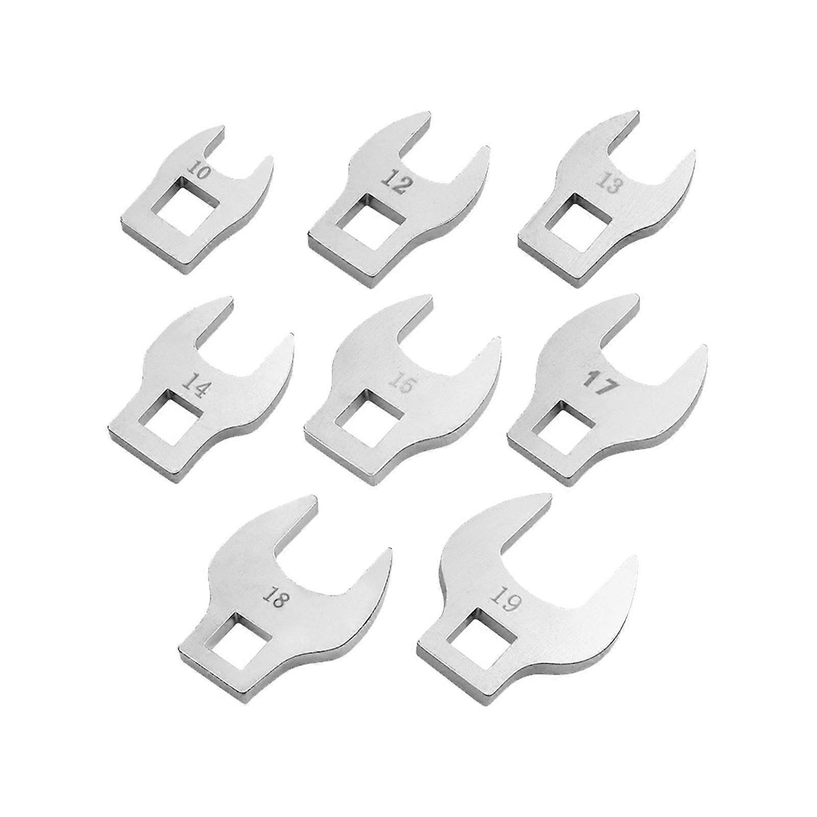 8 Piece 3/8 Drive Crowfoot Wrench Set Labour Saving Multifunctional 10 19 mm Ref: 5864
