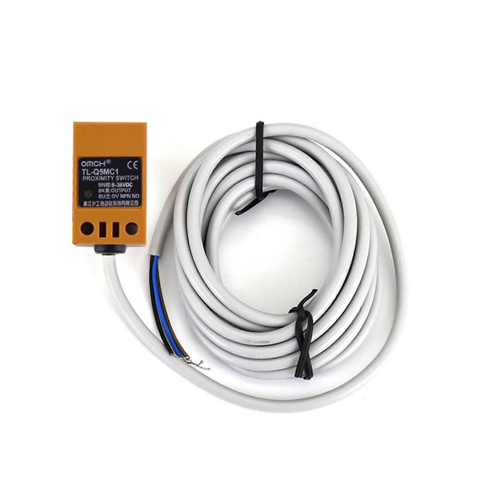Square Proximity Switch Sensor TLQ5MC1 DC ThreeWire NPN Closer Metal Induction Switch (Color : 10pcs) 10 Pieces. Ref: 1997