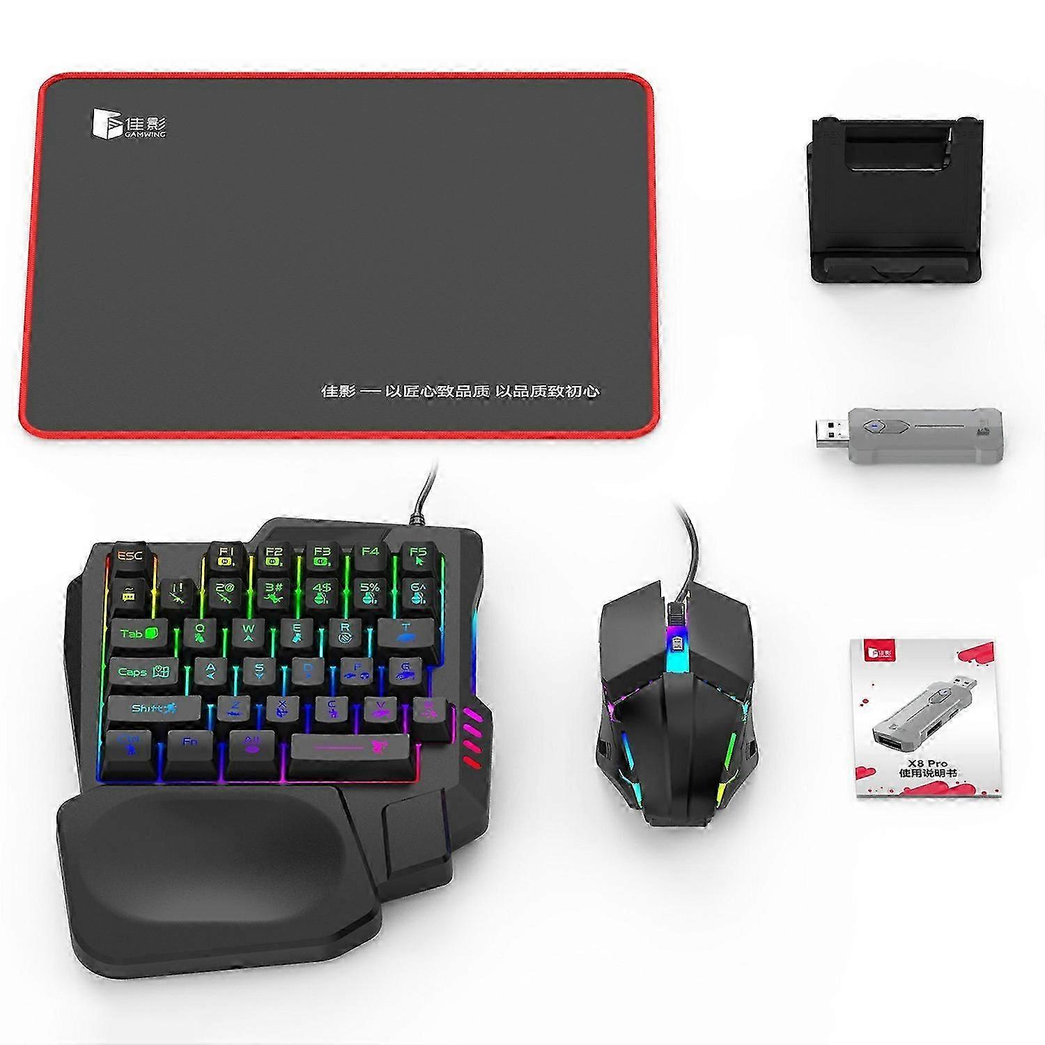 Type A Mobile Phone Game Converter AI Recoil Control Game Adapter Set for Gaming