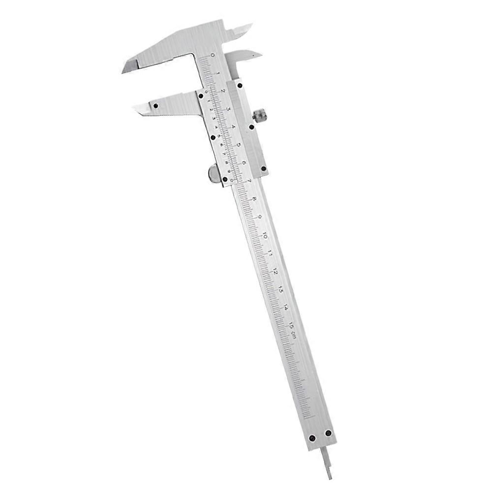 Micrometer Measuring Tool Vernier Caliper Engineering Operations Carbon Steel 23.5x8x1cm External Measurement 1Pack