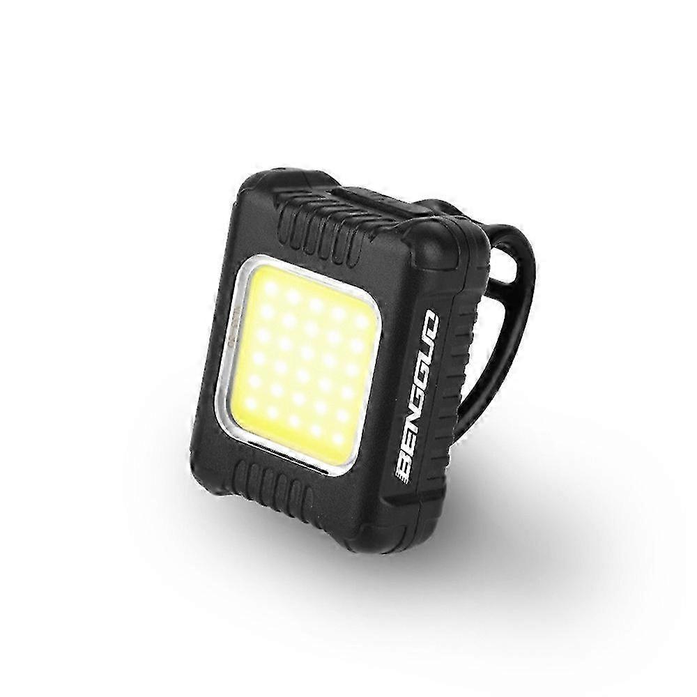 Bike Front Lights Rear Lamp Type-C USB Rechargeable 130/80LM 150mAh Waterproof COB LED Warning Cycli