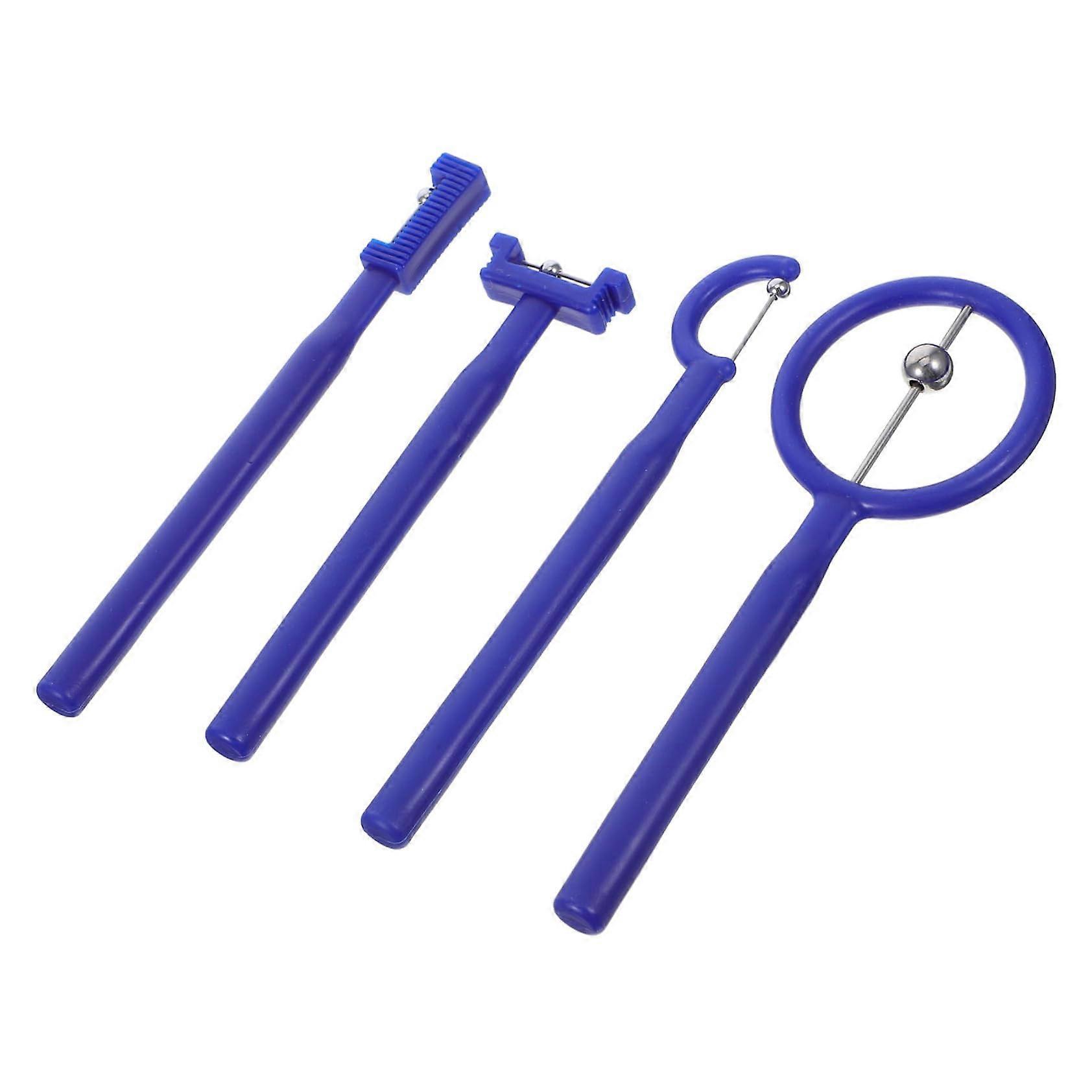 4piece Tongue Exercise Device for Speech Rehabilitation and Improves Articulation