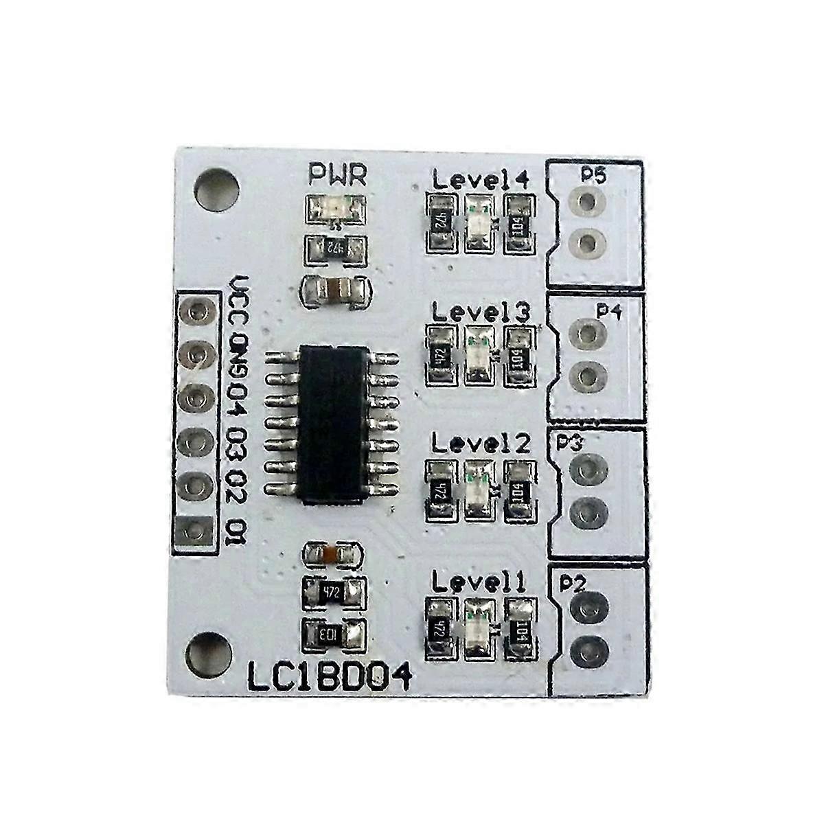 5V 4 Digital Water Level Indicator Board Liquid Sensor Controller Module for Compatible Fish Tank Water Tower No Pin