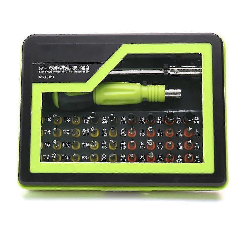 53-in-1 Precision Mini Screwdriver Set with Bits for Computer and Cell Disassembly Tools