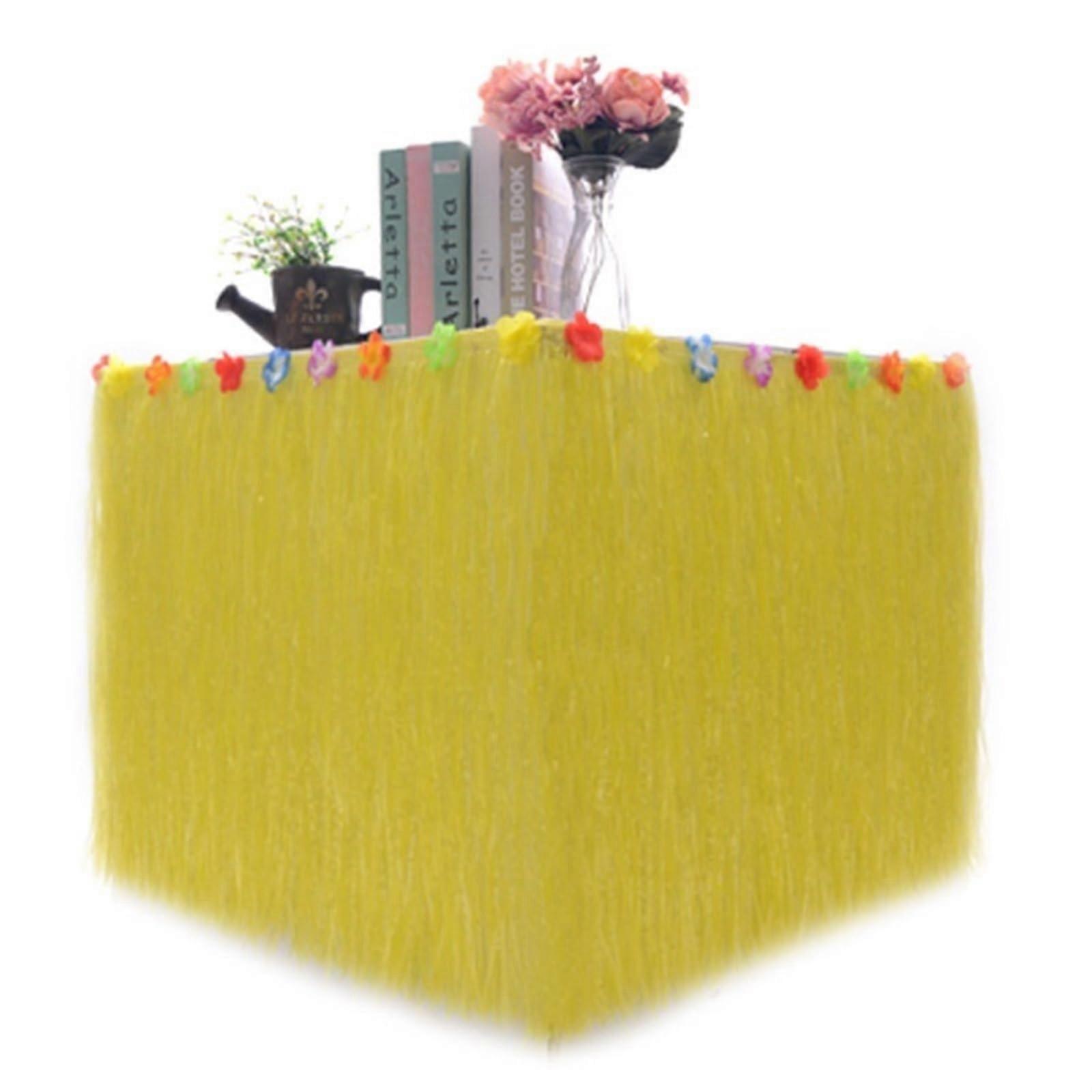 Tischrock Table Skirt for Tropical Hawaiian Party Decorations (SET16)