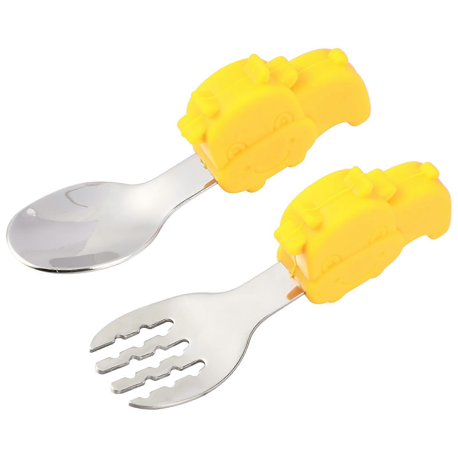 Toddler Utensils -Resistant Deform-Resistant Personal Collection 9.7X3.5X1.5cm 1Set