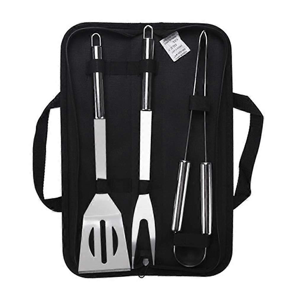 Grill tools for portable stainless steel forks, shovels, tongs, brushes, grill utensils