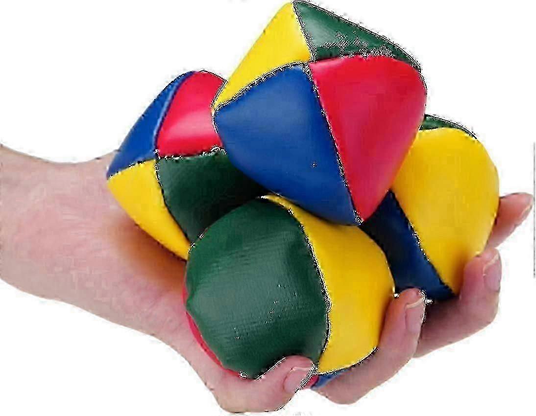 15-Pack Juggling Balls Set for Beginners - Durable Soft Practice Balls