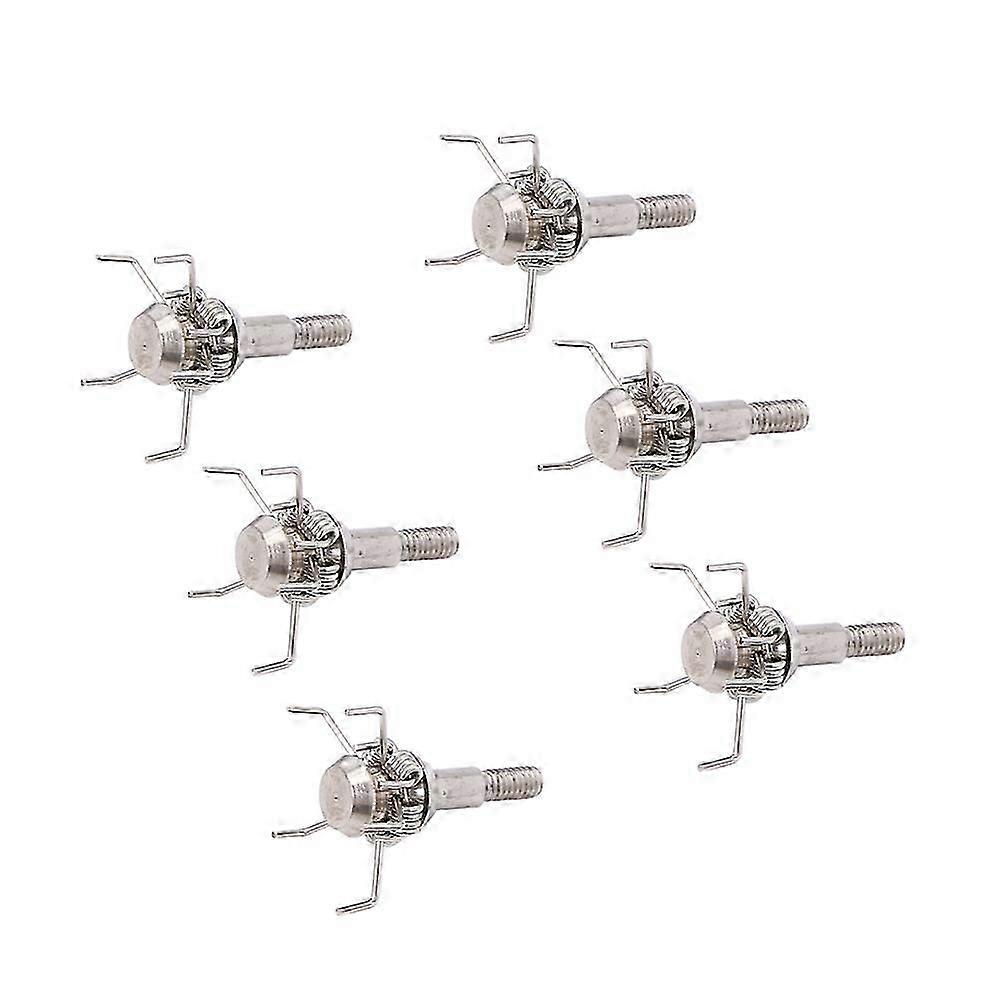 6pcs 100 Grains Broadhead Target Judo Arrow Points for Small Animal Game Stump Shooting
